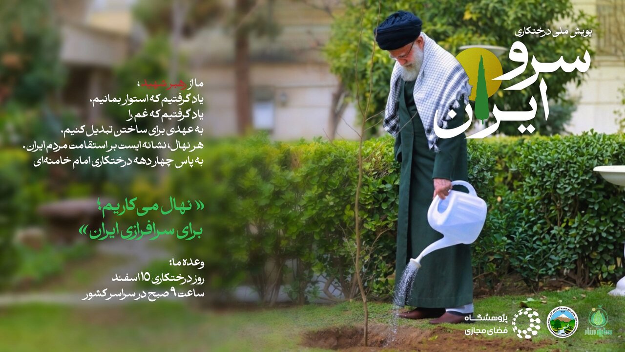 برگزاری پویش ملی «سرو ایران» همزمان با روز درختکاری – خبرگزاری مهر | اخبار ایران و جهان
